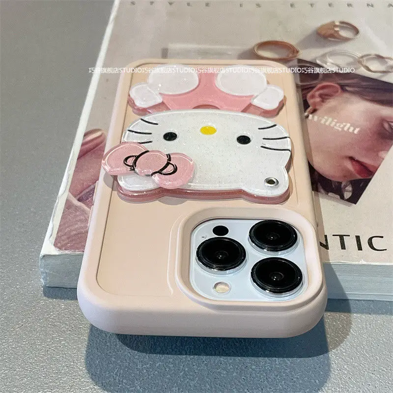 Мультяшное милое жидкое зеркало Sanrio Kitty подходит для Iphone 13Promax Apple 12 чехол для телефона 11 Skin Feel 14/x мягкий полный пакет
Мультяшное милое жидкое зеркало Sanrio Kitty подходит для Iphone 13Promax Apple 12 чехол для телефона 11 Skin Feel 14/x мягкий полный пакет