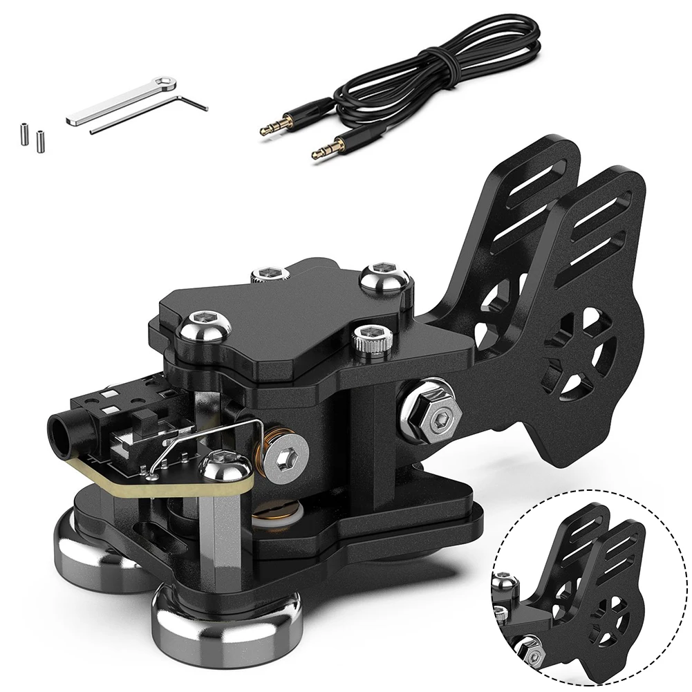 1pc CW Morse Key Portable Telegraph Paddle Key With Magnetic Base For Radio User Strong Structure Freely Switched
1pc CW Morse Key Portable Telegraph Paddle Key With Magnetic Base For Radio User Strong Structure Freely Switched