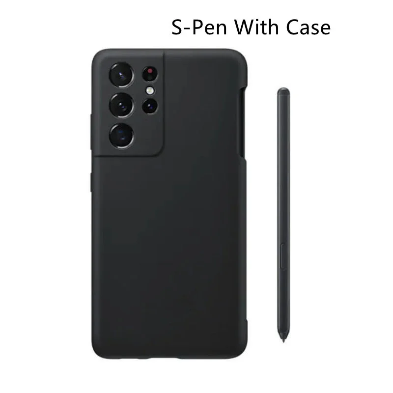 New For Samsung Galaxy S21 Ultra Stylus Mobile Phone S Pen With Case Silicone Cover Built-in Stylet Pen Slot
New For Samsung Galaxy S21 Ultra Stylus Mobile Phone S Pen With Case Silicone Cover Built-in Stylet Pen Slot
