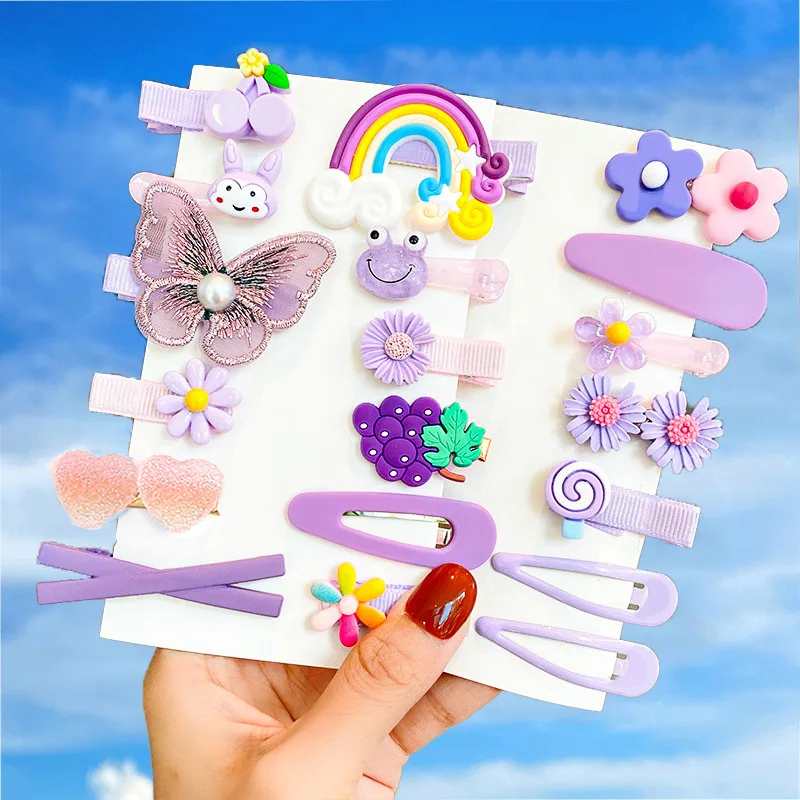 Cute little girl bangs clip bow cartoon kids hairpin set headdress trim princess hairdress 
Cute little girl bangs clip bow cartoon kids hairpin set headdress trim princess hairdress