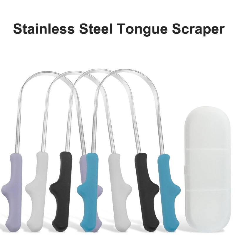 1PCS Stainless Steel Tongue Scraper Oral Tongue Cleaner Brush Tongue Toothbrush Oral Hygiene Tongue Scraper
1PCS Stainless Steel Tongue Scraper Oral Tongue Cleaner Brush Tongue Toothbrush Oral Hygiene Tongue Scraper