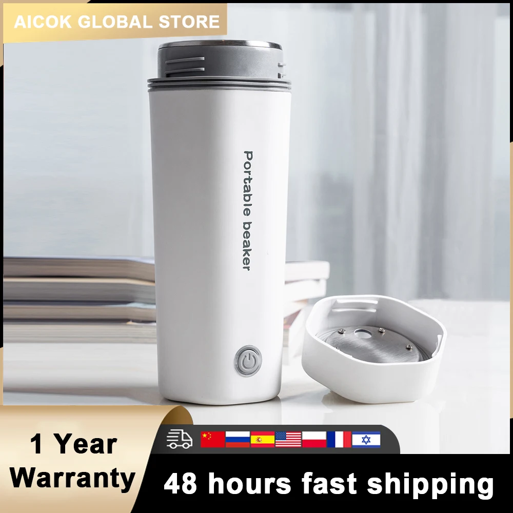 450ML Electric Kettle Stainless Steel Portable Hot Water Cup 220v-230vFast Boiling Kettle Outdoor Traveling Electric Kettle Heat
450ML Electric Kettle Stainless Steel Portable Hot Water Cup 220v-230vFast Boiling Kettle Outdoor Traveling Electric Kettle Heat