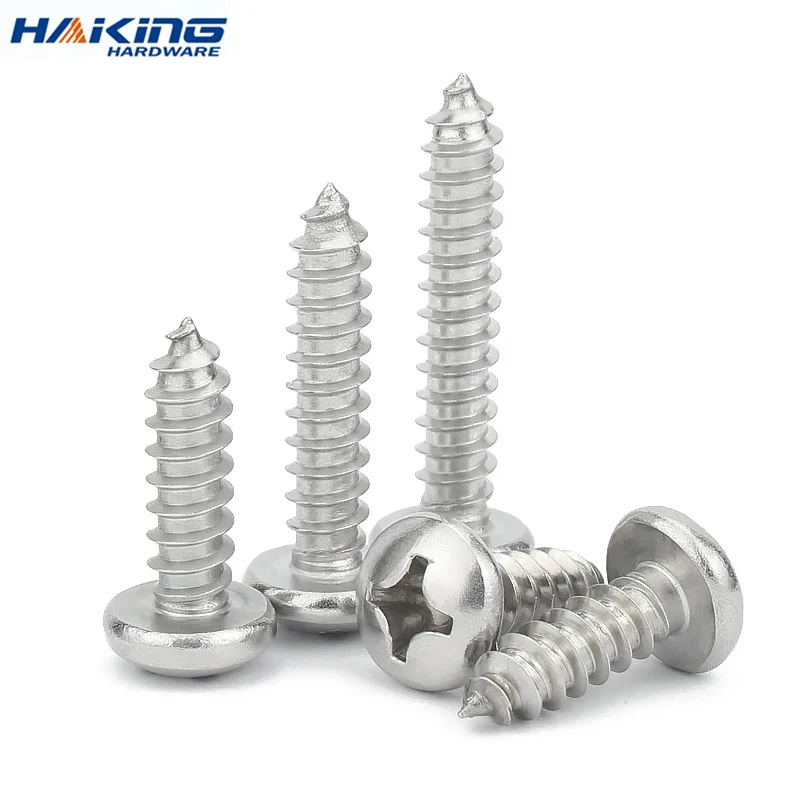 100pcs/lot Self Tapping Screw Stainless Steel Cross Recessed Round Head M1 M1.2 M1.4 M1.5 M1.7 M1.8 M2 M2.2 M2.3 M2.5 M2.6
100pcs/lot Self Tapping Screw Stainless Steel Cross Recessed Round Head M1 M1.2 M1.4 M1.5 M1.7 M1.8 M2 M2.2 M2.3 M2.5 M2.6