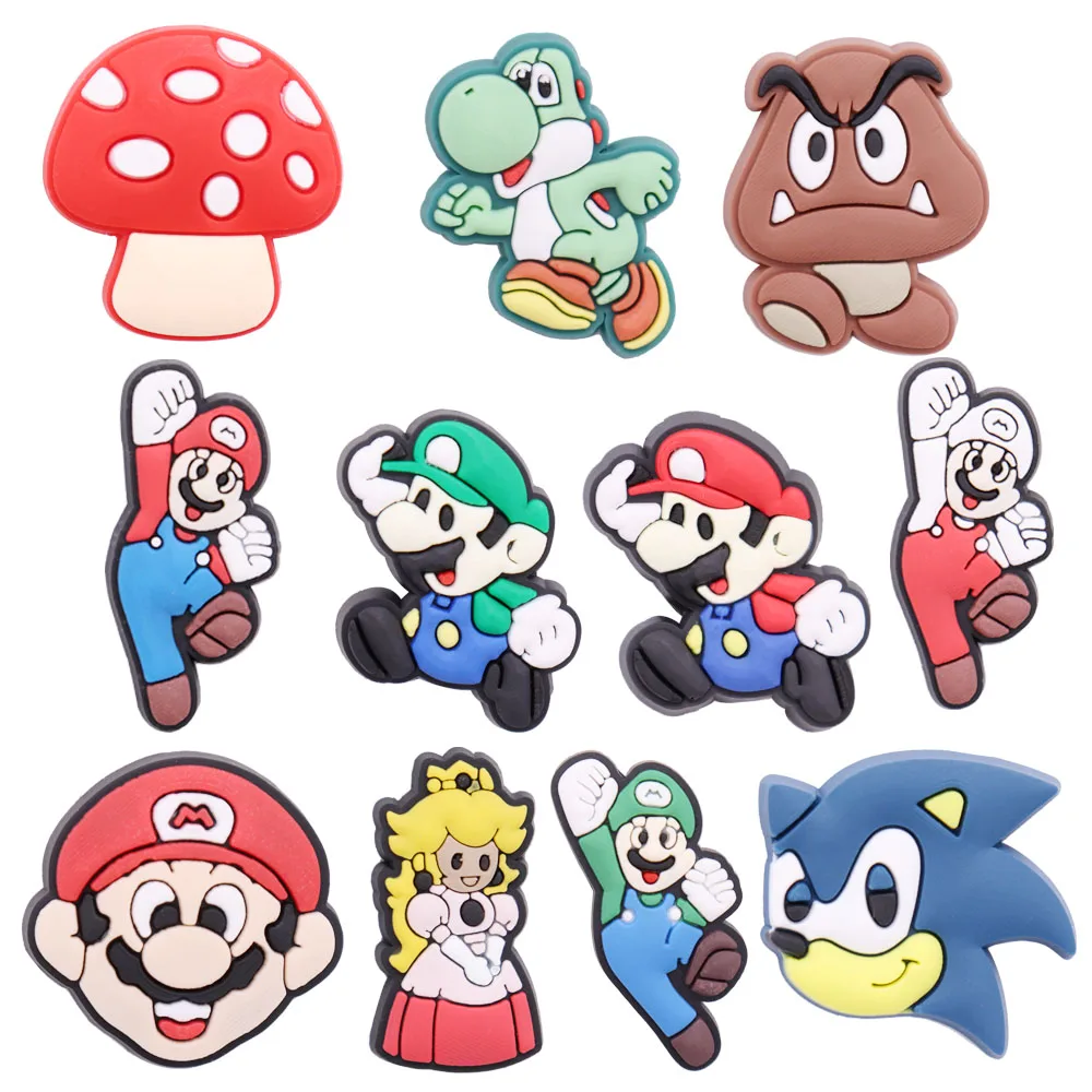 1-11Pcs Super Cool Game PVC Shoes Charm Shoe Decorations Buckle DIY Backpack Wristbands Shoes Croc Jibz Kids Toy Party Gift
1-11Pcs Super Cool Game PVC Shoes Charm Shoe Decorations Buckle DIY Backpack Wristbands Shoes Croc Jibz Kids Toy Party Gift