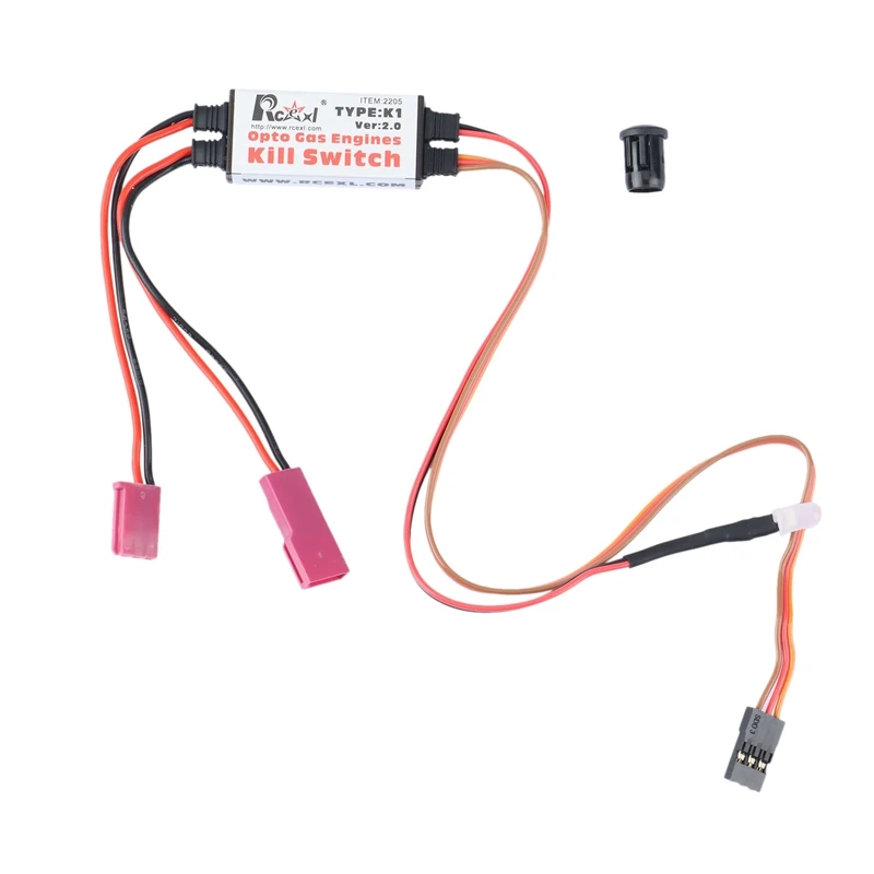 Rcexl Opto Gas Engine Kill Switch Shut Down Version 2.0 For RC Airplane Accessories
Rcexl Opto Gas Engine Kill Switch Shut Down Version 2.0 For RC Airplane Accessories