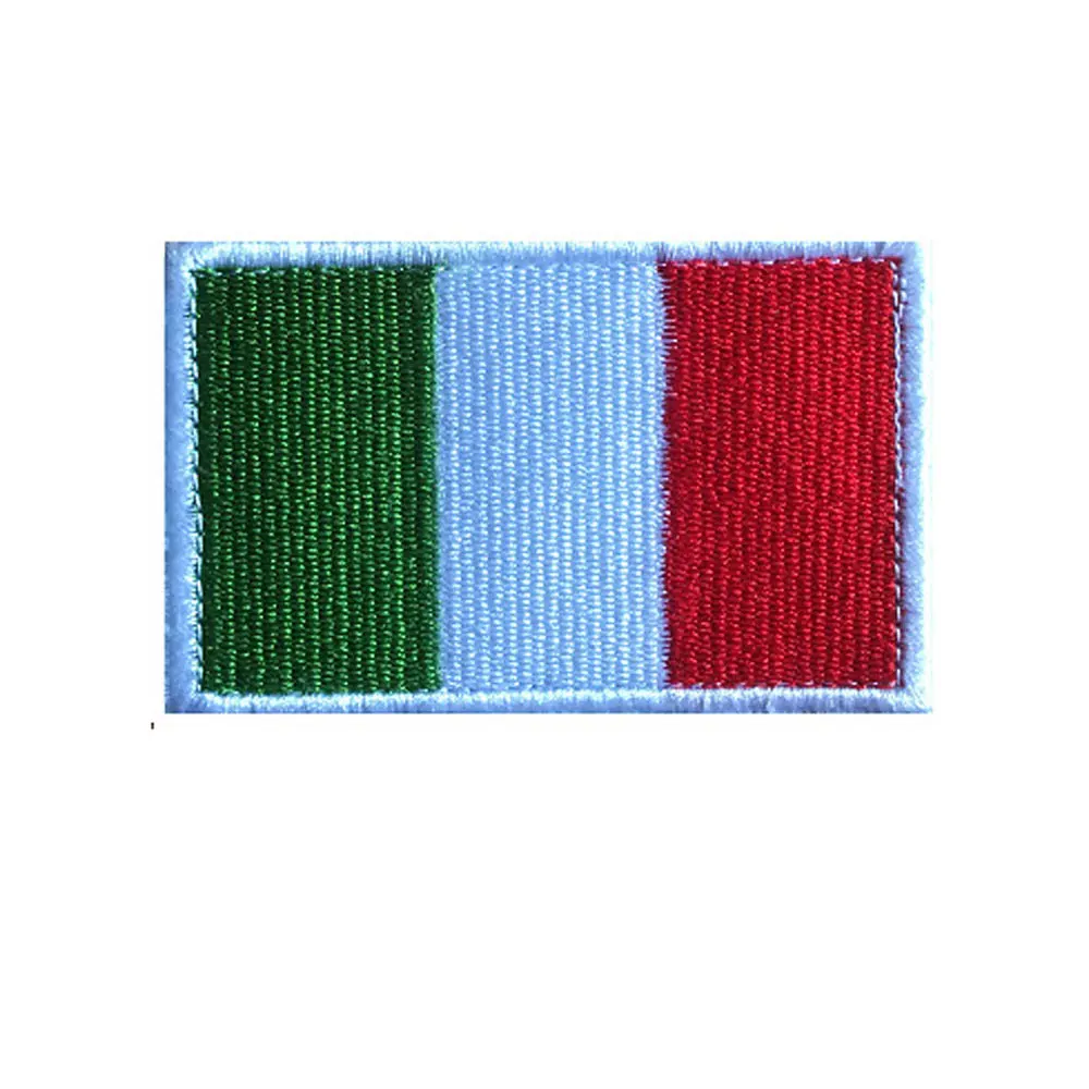 Italian flag Armband Embroidered Patch Hook & Loop Iron On Embroidery Velcros Badge Military Stripe
Italian flag Armband Embroidered Patch Hook & Loop Iron On Embroidery Velcros Badge Military Stripe