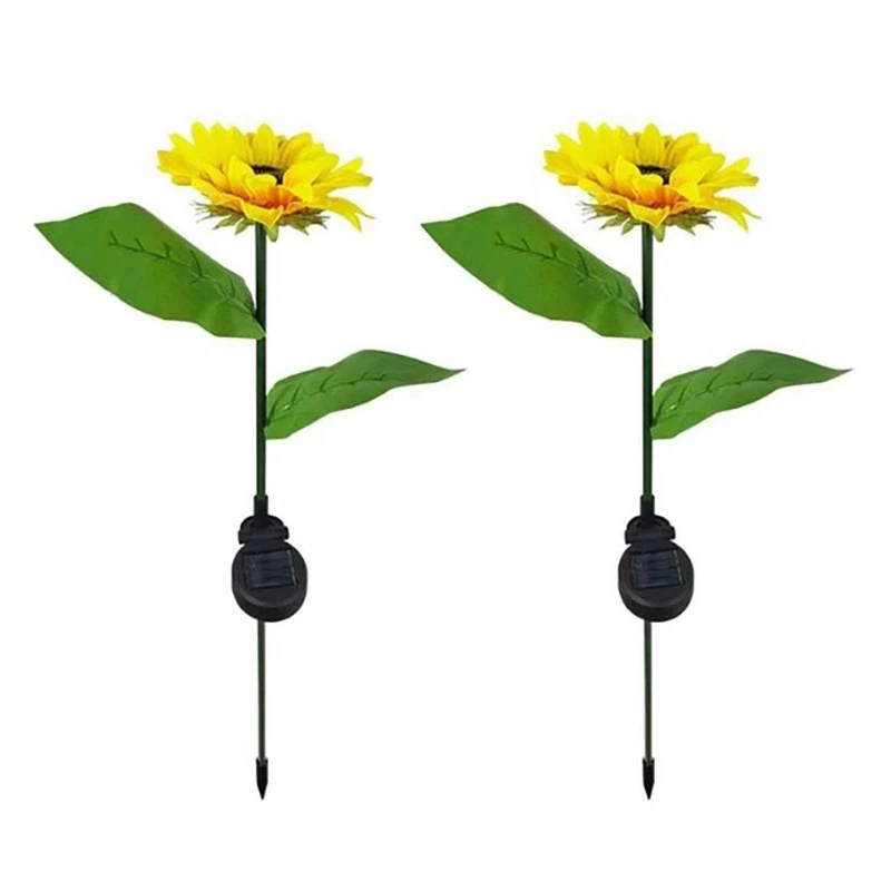5X LED Solar Sunflower Flower Light Outdoor Waterproof Garden Decoration Light For Garden Lawn Decoration
5X LED Solar Sunflower Flower Light Outdoor Waterproof Garden Decoration Light For Garden Lawn Decoration