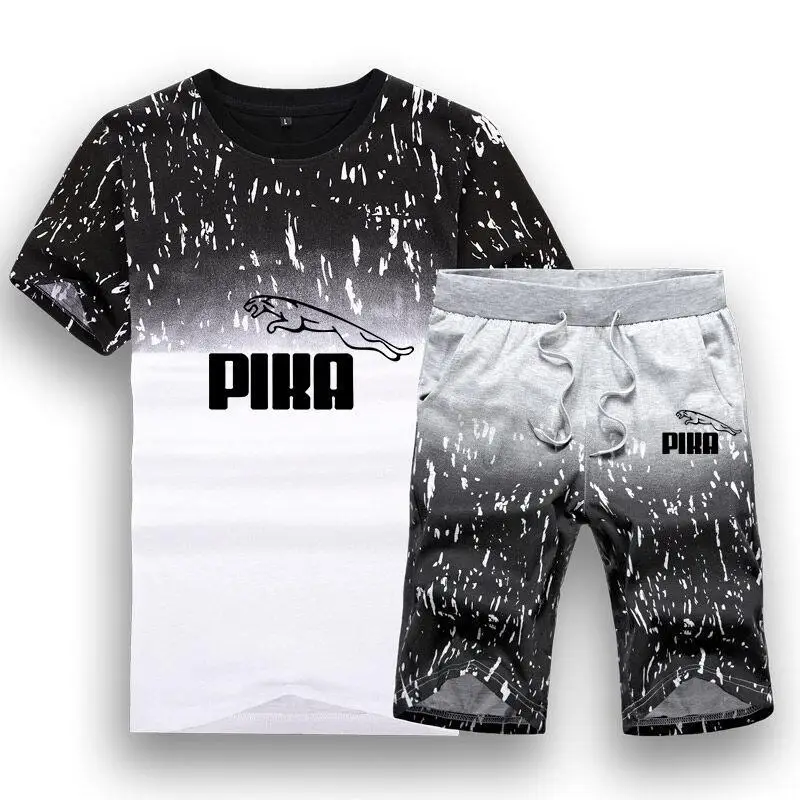 Men's Fashion Cotton Luxury Tracksuits Summer Casual Short Sleeve Print Sports Graphic T-shirt Shorts Outfit Athleti Sets
Men's Fashion Cotton Luxury Tracksuits Summer Casual Short Sleeve Print Sports Graphic T-shirt Shorts Outfit Athleti Sets