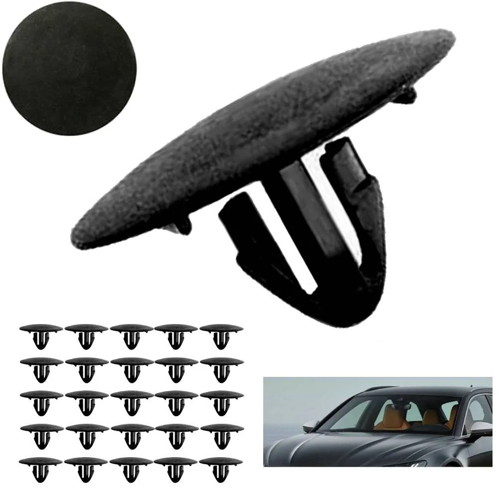 25 Pcs Hood Insulation Retainer Clips Fastener For Toyota 90467-09050 Model V07 Black Plastic Car Fixed Clip Car Accessorry
25 Pcs Hood Insulation Retainer Clips Fastener For Toyota 90467-09050 Model V07 Black Plastic Car Fixed Clip Car Accessorry