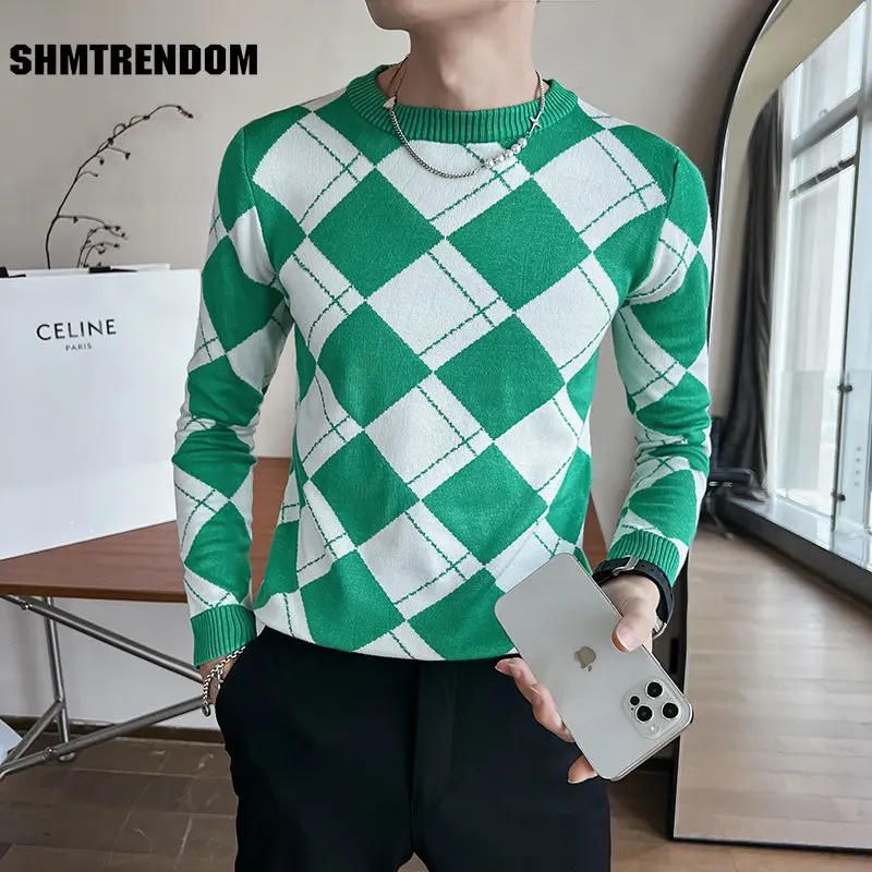 2023 Brand Clothing Men Spring High Quality Casual Knit Sweater Men Round Collar Slim Fit Plaid Pullover/Man Knit Shirts S-3XL
2023 Brand Clothing Men Spring High Quality Casual Knit Sweater Men Round Collar Slim Fit Plaid Pullover/Man Knit Shirts S-3XL