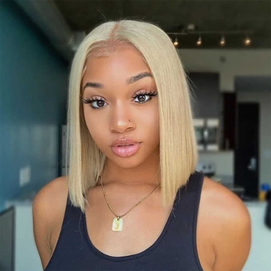 613# Human Hair Bob Wigs 13x4 Lace Front Human Hair Wigs Short Bob Wig Pre-Plucked HD Blonde Lace Frontal Wigs Human Hair
613# Human Hair Bob Wigs 13x4 Lace Front Human Hair Wigs Short Bob Wig Pre-Plucked HD Blonde Lace Frontal Wigs Human Hair
