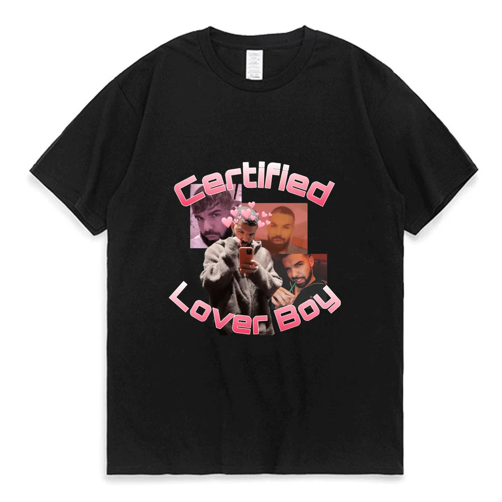 Certified Lover Boy Album T Shirt Men's Clothing Hip Hop Rapper Drake Boys T-shirt Unisex Lil Baby Clothing Travis Scott Tees
Certified Lover Boy Album T Shirt Men's Clothing Hip Hop Rapper Drake Boys T-shirt Unisex Lil Baby Clothing Travis Scott Tees