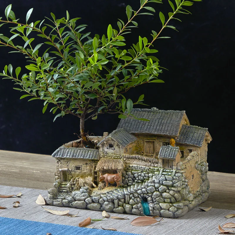Nostalgic Ornaments Rural Micro Creative Flower Pot Indoor Living Room Coffee Table Balcony Fish Tank Landscape
Nostalgic Ornaments Rural Micro Creative Flower Pot Indoor Living Room Coffee Table Balcony Fish Tank Landscape