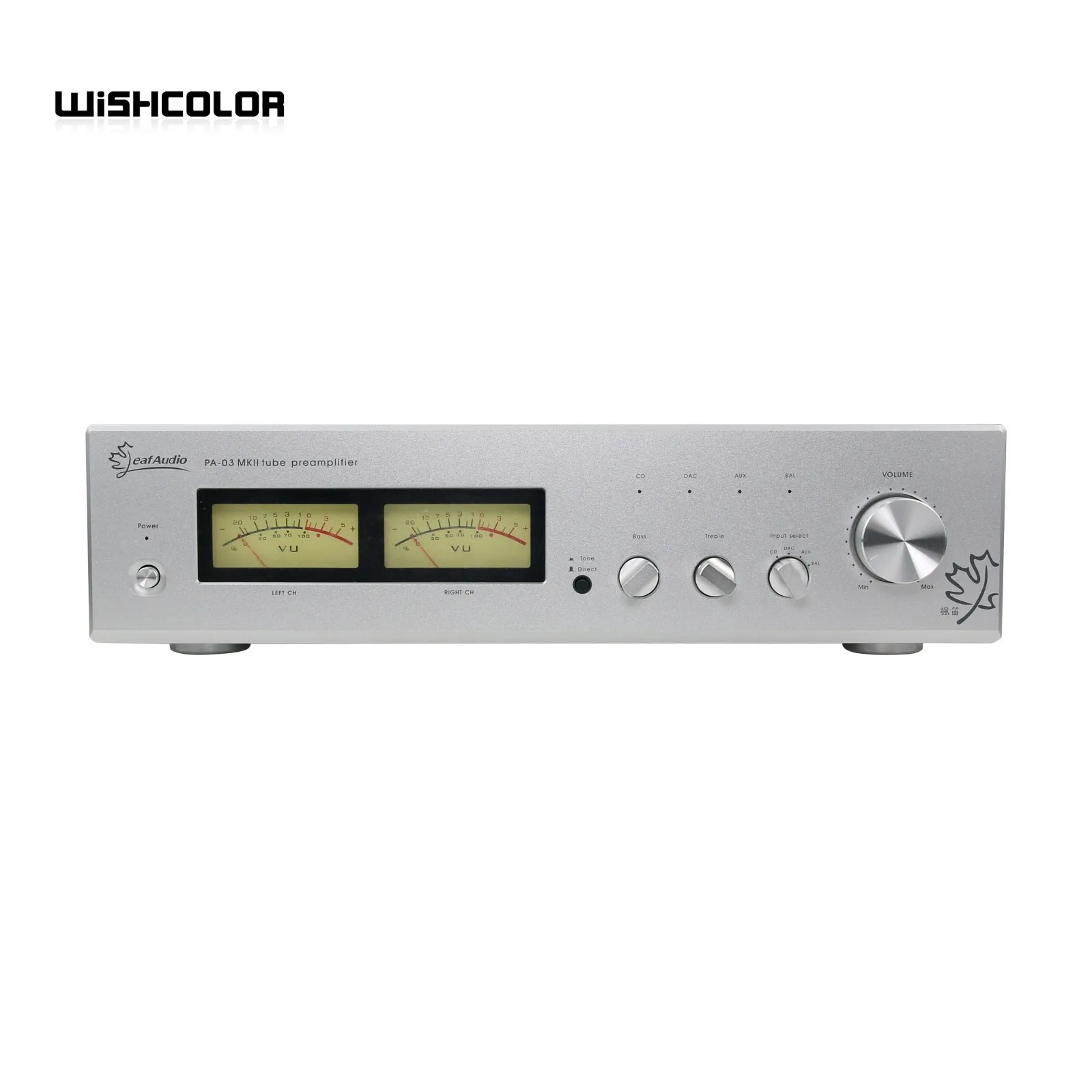 Wishcolor Leaf Audio PA-03 MKII Tube Preamplifier w/ VU Meter 6N11 Standard Balanced Version Refer To ARC LS22
Wishcolor Leaf Audio PA-03 MKII Tube Preamplifier w/ VU Meter 6N11 Standard Balanced Version Refer To ARC LS22
