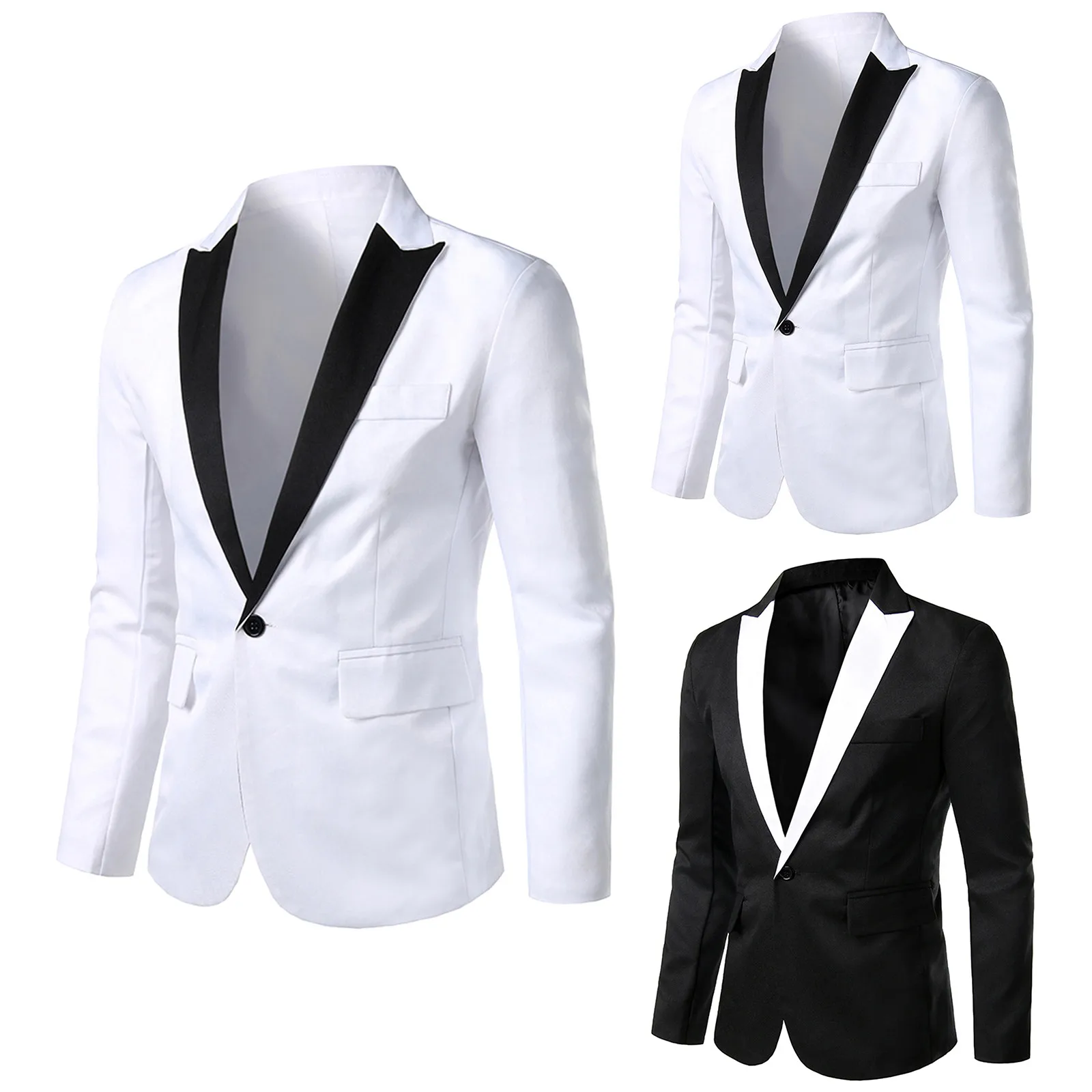 Fitted Suit Jacket for Men Mens Autumn And Winter Trend Suit Collar Single Two Buttons Slim Fit Round Lightweight Mens Raincoat
Fitted Suit Jacket for Men Mens Autumn And Winter Trend Suit Collar Single Two Buttons Slim Fit Round Lightweight Mens Raincoat