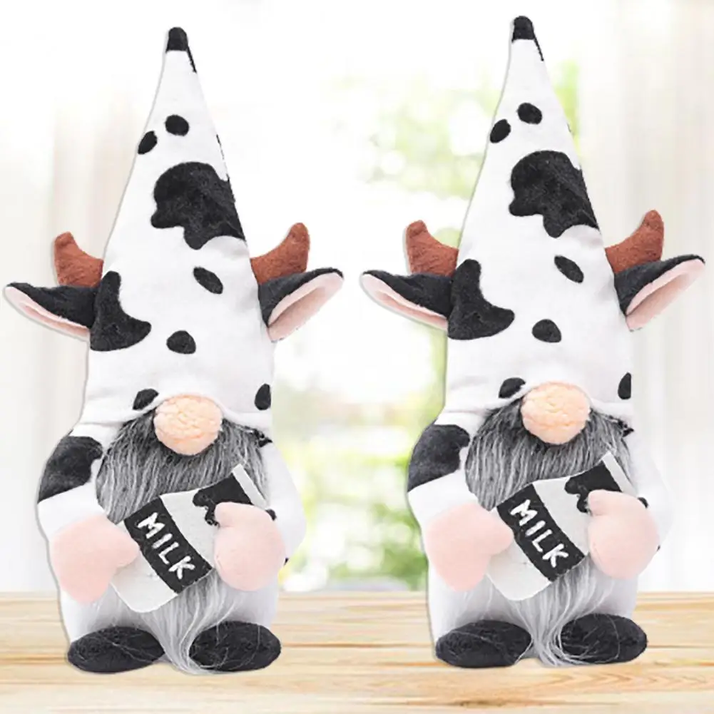 Долговечная кукла-Гном из коровы, очаровательное карликовое украшение, мягкая кукла-Гном из мультфильма с рисунком коровы, экологически безопасная
Долговечная кукла-Гном из коровы, очаровательное карликовое украшение, мягкая кукла-Гном из мультфильма с рисунком коровы, экологически безопасная