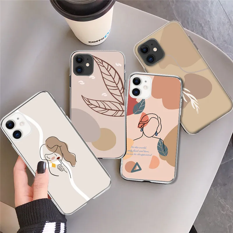 Модный чехол Ottwn с абстрактным рисунком Morandi для iPhone 13 Pro 11 12 Mini Pro Max X XR 7 8 Plus SE 2020, противоударный чехол
Модный чехол Ottwn с абстрактным рисунком Morandi для iPhone 13 Pro 11 12 Mini Pro Max X XR 7 8 Plus SE 2020, противоударный чехол