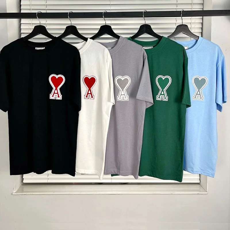 2022 Summer New Explosive Men's T-shirt South Korean High Street Fashion T-shirt Oversized Round Collar Pure Cotton T-shirt
2022 Summer New Explosive Men's T-shirt South Korean High Street Fashion T-shirt Oversized Round Collar Pure Cotton T-shirt
