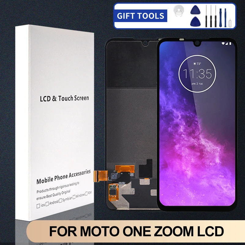 Сенсорный ЖК-экран 6,39 дюйма для Moto One Zoom XT2010 в сборе для Motorola One Pro дисплей с инструментами Бесплатная доставка
Сенсорный ЖК-экран 6,39 дюйма для Moto One Zoom XT2010 в сборе для Motorola One Pro дисплей с инструментами Бесплатная доставка