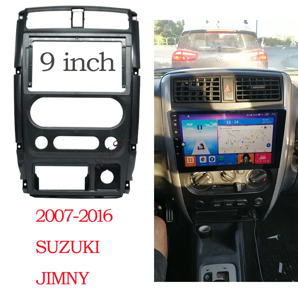 2 DIN Автомобильная рамка Android автомобильный радиоприемник Fascia Для Suzuki Jimny 2007-2016 рамка для приборной панели комплект отделки стерео
2 DIN Автомобильная рамка Android автомобильный радиоприемник Fascia Для Suzuki Jimny 2007-2016 рамка для приборной панели комплект отделки стерео