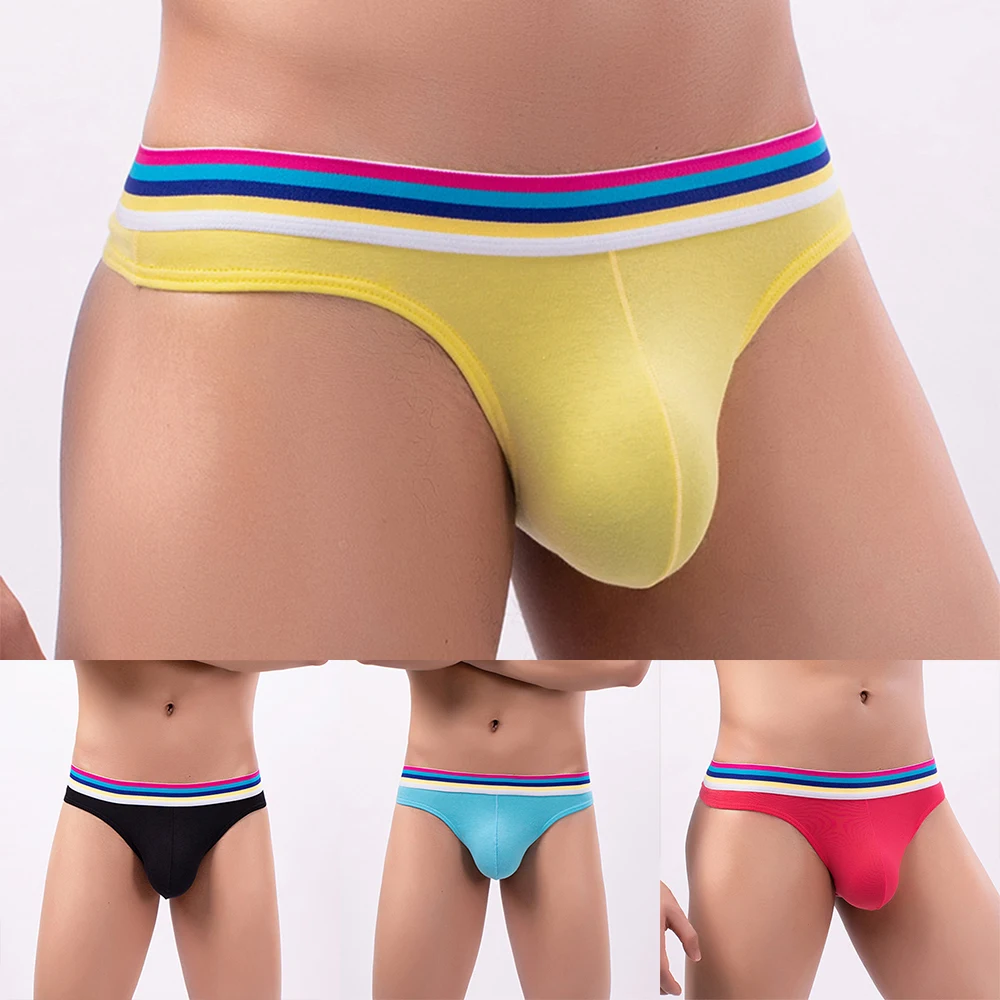Underwear Men Sexy U Convex Pouchbriefs Mens Rainbow Side Low Waist Panties Quick Dry Underpants High Elastic Male Shorts Brief
Underwear Men Sexy U Convex Pouchbriefs Mens Rainbow Side Low Waist Panties Quick Dry Underpants High Elastic Male Shorts Brief