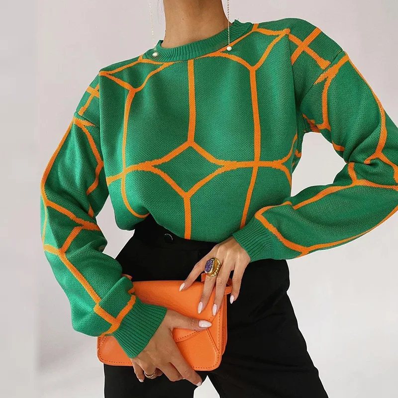 Sweater for Women 2023 Autumn/Winter New Fashion New Round Neck Pullover Knitted Coat Women Jumper Sweaters
Sweater for Women 2023 Autumn/Winter New Fashion New Round Neck Pullover Knitted Coat Women Jumper Sweaters