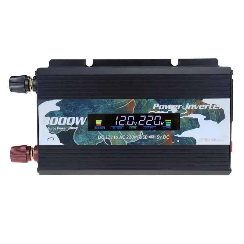 Modified Sine Waves Inverter DC12V To AC110V 5000W Voltage Power Converter Solar Adapter Universal Home Car Inverter
Modified Sine Waves Inverter DC12V To AC110V 5000W Voltage Power Converter Solar Adapter Universal Home Car Inverter