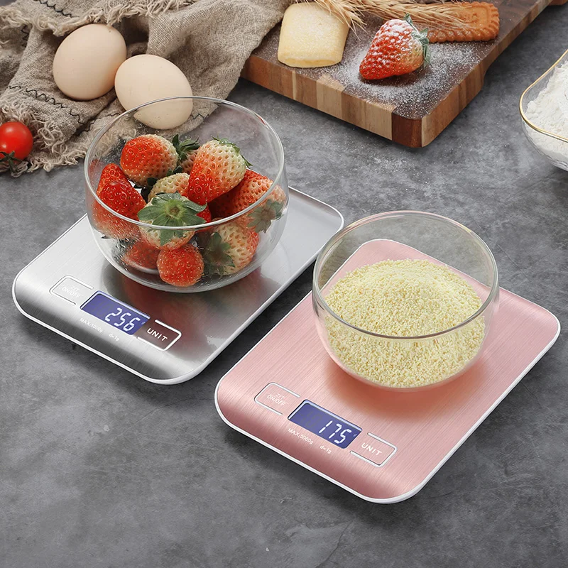 Digital Kitchen Scale, LCD Display 1g/0.1oz Precise Stainless Steel Food Scale For Cooking Baking Weighing Scales Electronic
Digital Kitchen Scale, LCD Display 1g/0.1oz Precise Stainless Steel Food Scale For Cooking Baking Weighing Scales Electronic