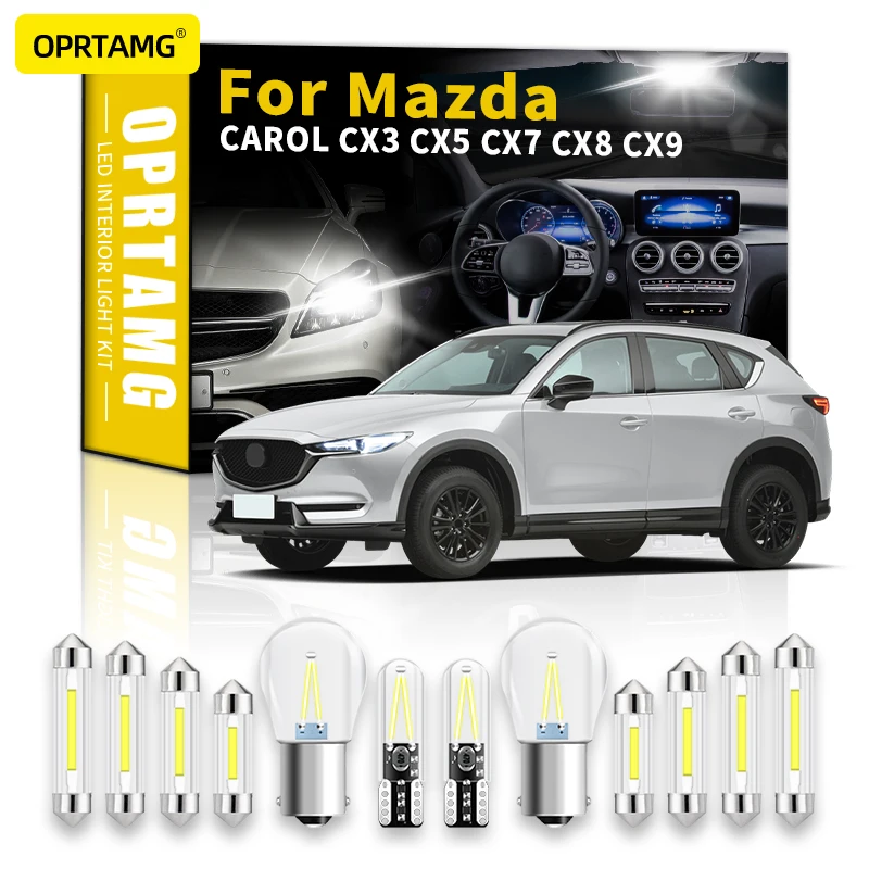 OPRTAMG Canbus Vehicle LED Interior Dome Map License Plate Light Kit For Mazda CX-3 CX-5 CX-7 CX-9 CX3 CX5 CX7 CX9 Accessories
OPRTAMG Canbus Vehicle LED Interior Dome Map License Plate Light Kit For Mazda CX-3 CX-5 CX-7 CX-9 CX3 CX5 CX7 CX9 Accessories