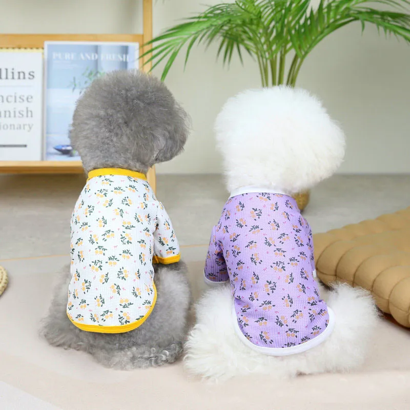 Floral Dog Clothes Autumn Puppy Jacket For Small Medium Dog Yorkshire Terrier Cat Hoody Cardigan Coat Clothing Pet Outfit Bichon
Floral Dog Clothes Autumn Puppy Jacket For Small Medium Dog Yorkshire Terrier Cat Hoody Cardigan Coat Clothing Pet Outfit Bichon