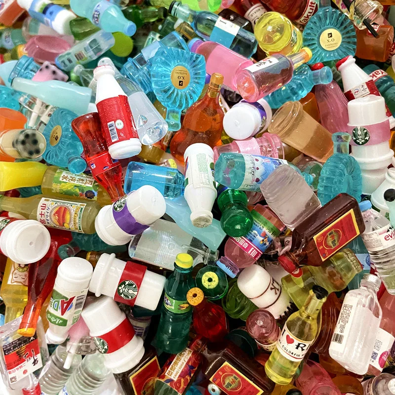 100pcs Simulation Bottle Resin Jewelry Accessories Beer Drink Creative Decoration DIY Necklace Pendant Earrings Material Pack
100pcs Simulation Bottle Resin Jewelry Accessories Beer Drink Creative Decoration DIY Necklace Pendant Earrings Material Pack