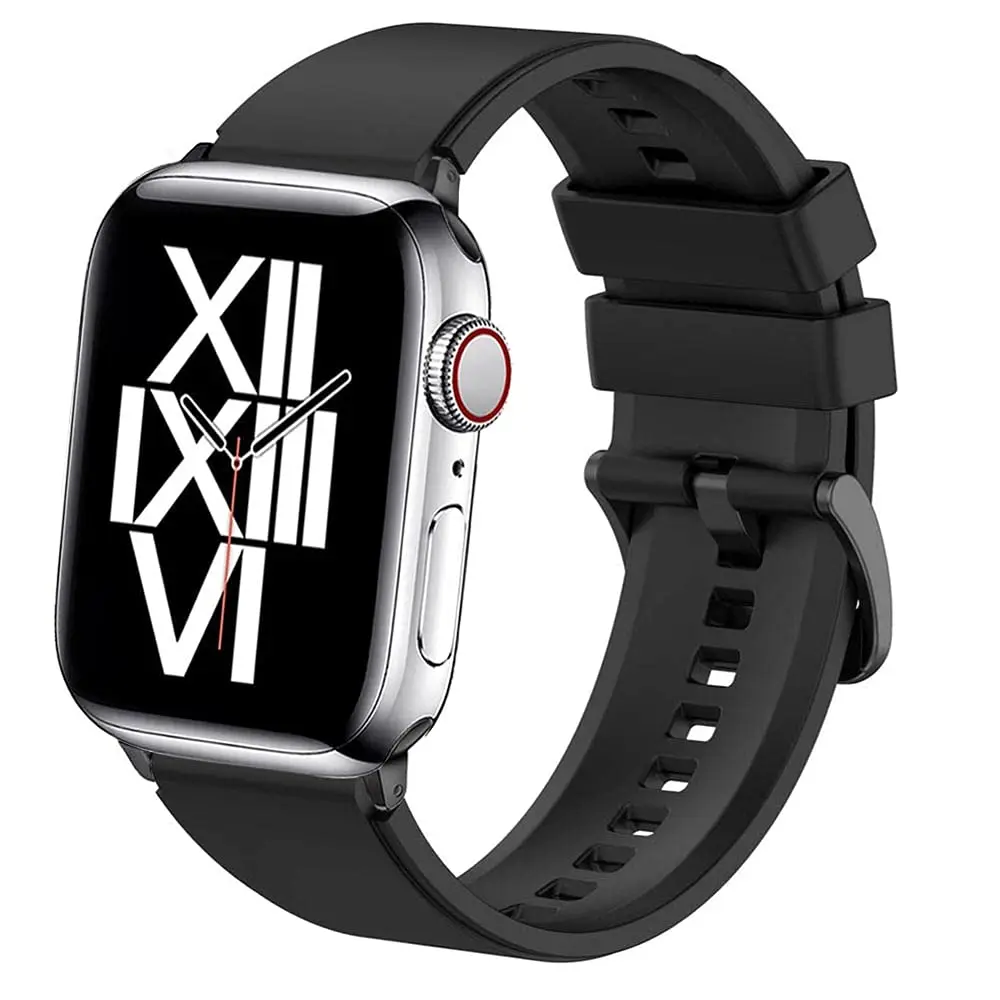 Silicone strap For Apple Watch band 45mm 41mm 44mm 40mm 38mm 42mm smartwatch watchband belt bracelet iWatch series 3 4 5 6 SE 7
Silicone strap For Apple Watch band 45mm 41mm 44mm 40mm 38mm 42mm smartwatch watchband belt bracelet iWatch series 3 4 5 6 SE 7