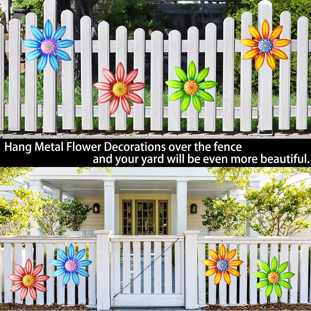 4 Pack Metal Floral Wall Decor Indoor Outdoor Wall Decor Metal Wall Decor Set for Home Office Garden Patio
4 Pack Metal Floral Wall Decor Indoor Outdoor Wall Decor Metal Wall Decor Set for Home Office Garden Patio