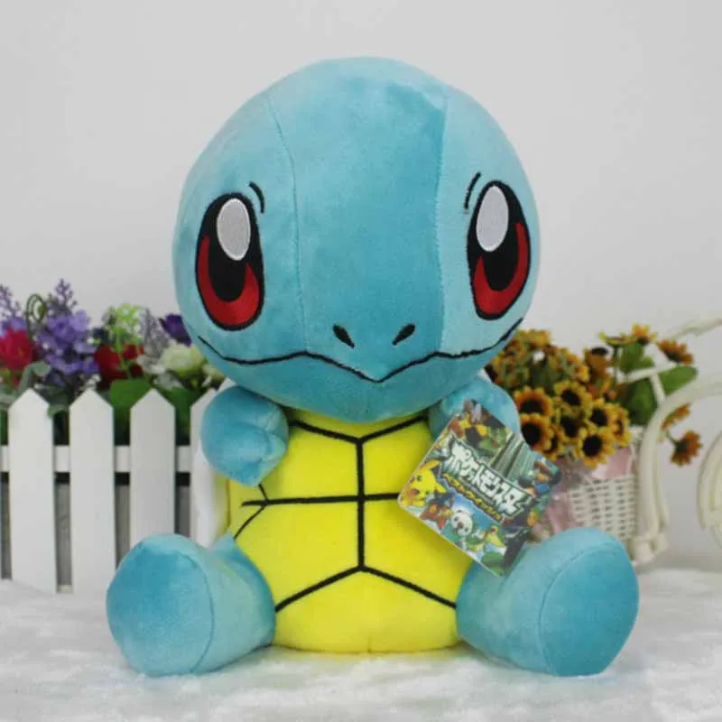 30CM TAKARA TOMY Pokemon Squirtle Plush Toy Cartoon Animation Soft Blue Turtle Doll For Children Birthday Gift
30CM TAKARA TOMY Pokemon Squirtle Plush Toy Cartoon Animation Soft Blue Turtle Doll For Children Birthday Gift