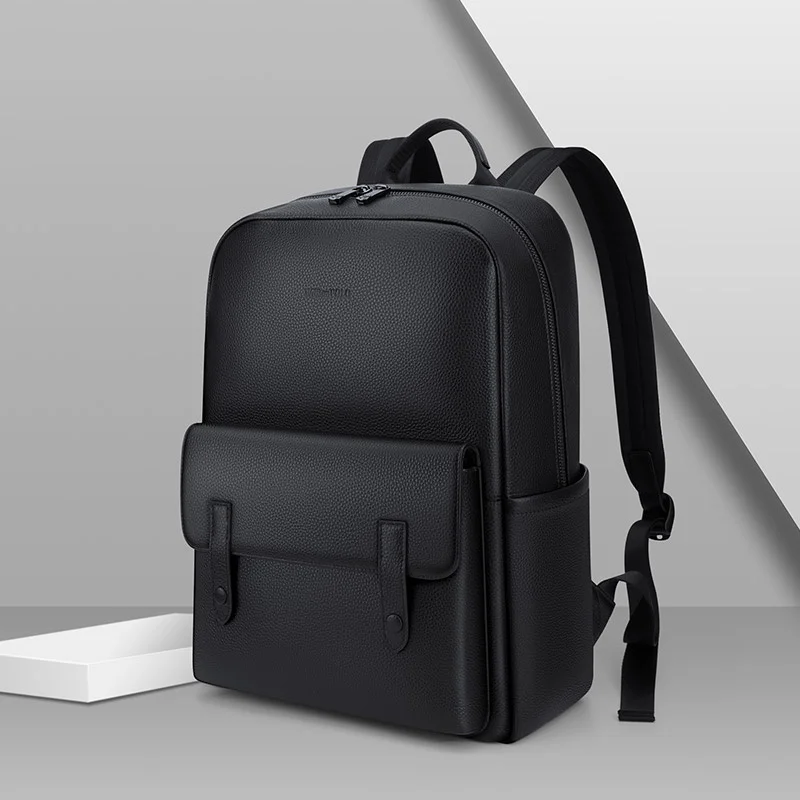 Casual leather backpack personality high-end laptop bag multi-functional schoolbag
Casual leather backpack personality high-end laptop bag multi-functional schoolbag