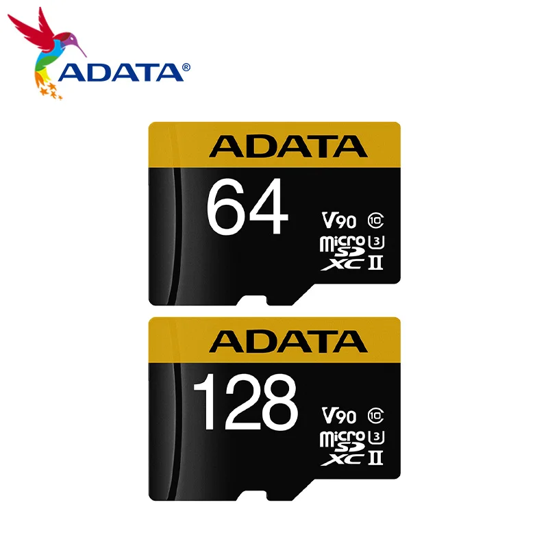 

Карта памяти ADATA micro SDXC U3 V90, карта памяти 64 ГБ, 128 ГБ, 256 ГБ, TF-карты UHS-II C10 Micro SD для цифровой камеры, видеомагнитофон