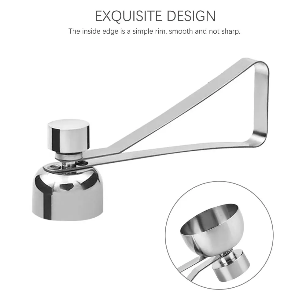 Stainless Steel Kitchen Lightweight Boiled Rustproof Remover Tool Opener Portable Easy Use Shell Topper Gadgets Eggs Cracker
Stainless Steel Kitchen Lightweight Boiled Rustproof Remover Tool Opener Portable Easy Use Shell Topper Gadgets Eggs Cracker