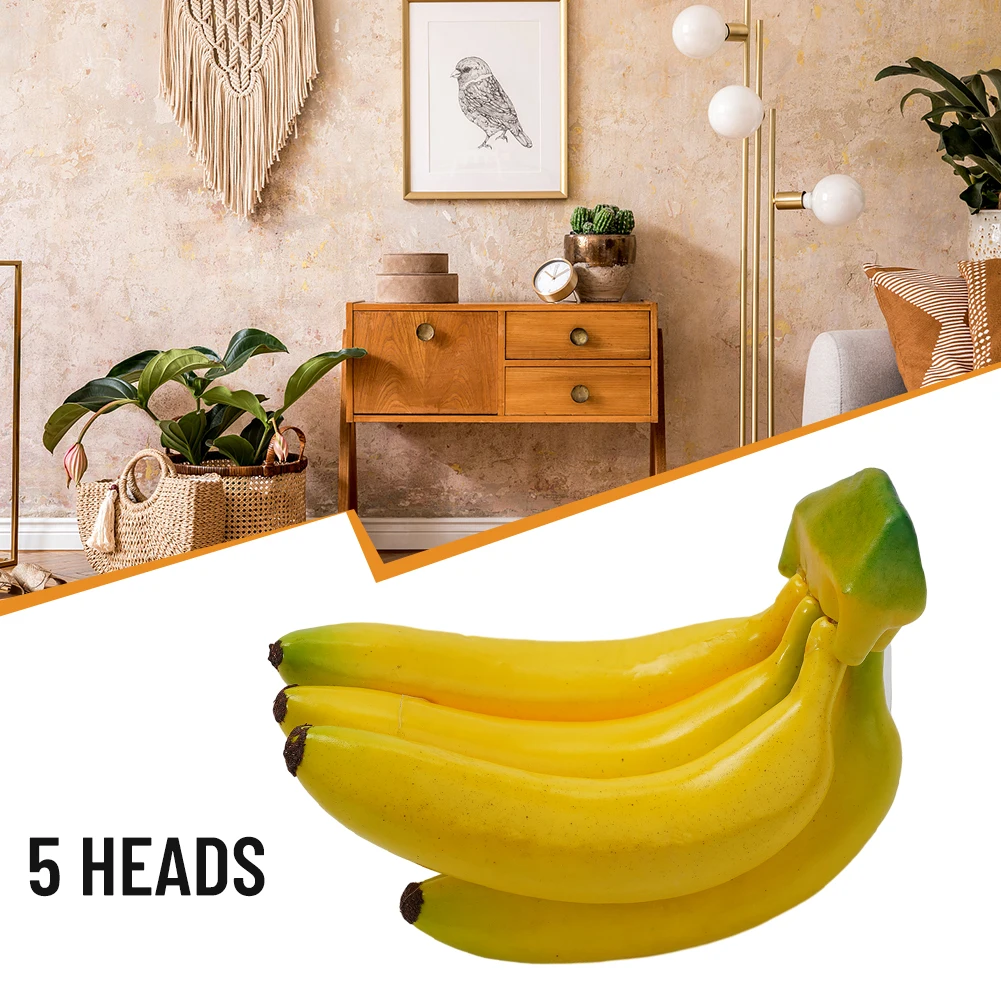1pcs Artificial Banana Fake Fruit Plastic Model Decorative Home Fruit Shop Display For Wedding Party Background Home Decoration
1pcs Artificial Banana Fake Fruit Plastic Model Decorative Home Fruit Shop Display For Wedding Party Background Home Decoration