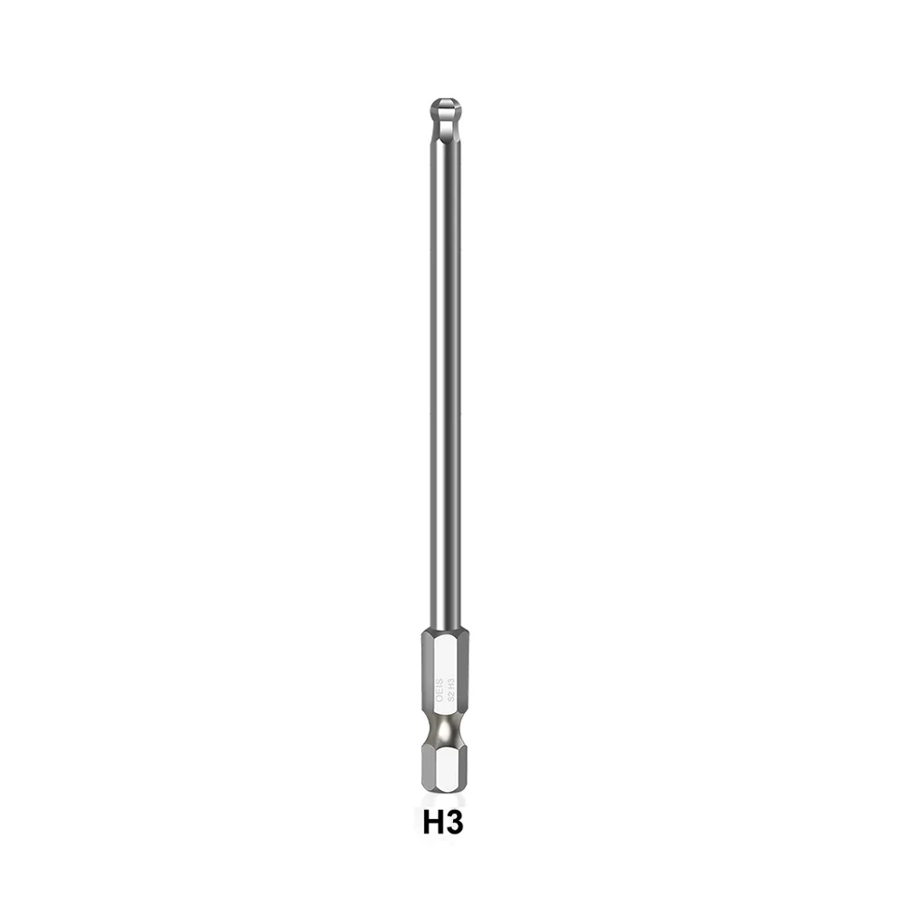 1pc Ball End Hex Screwdriver Bit Metric Hex Bit 100mm Long Magnetic Driver Bit Anti Slip Hex Screw Equipment Electric Power
1pc Ball End Hex Screwdriver Bit Metric Hex Bit 100mm Long Magnetic Driver Bit Anti Slip Hex Screw Equipment Electric Power