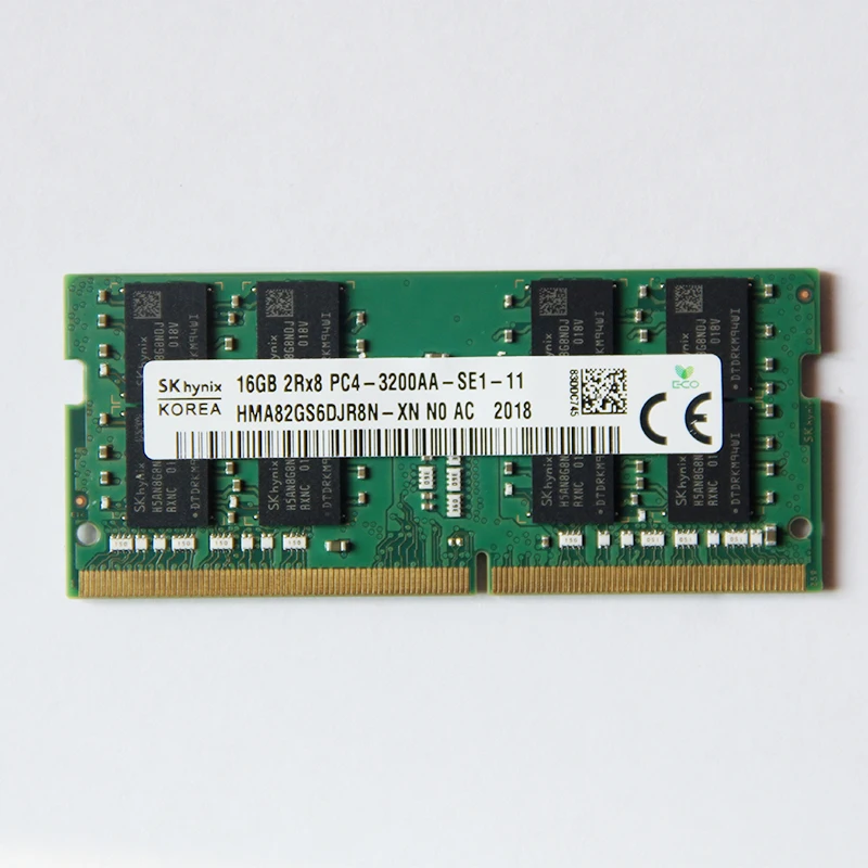 SK hynix ddr4 16gb 3200 RAMs SODIMM DDR4 16GB 2Rx8 PC4-3200AA-SE1-11 память для ноутбука 1 2 V - купить по выгодной