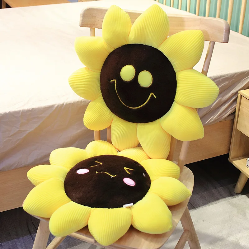 40/50/70cm 1pc Emotional Face Sunflower Seat Cushion Stuffed Plant Brown Plush Pillow For Chair Sofa Bed Decoration
40/50/70cm 1pc Emotional Face Sunflower Seat Cushion Stuffed Plant Brown Plush Pillow For Chair Sofa Bed Decoration