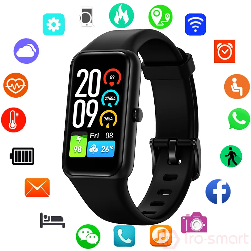 Trosmart C11 Smartwatch Men Women Sport Fitness Watch Full Touch Screen Electronic Clock Heart Rate Monitor Silicone Smart Watch
Trosmart C11 Smartwatch Men Women Sport Fitness Watch Full Touch Screen Electronic Clock Heart Rate Monitor Silicone Smart Watch