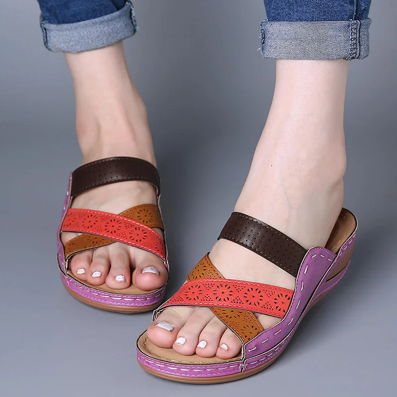 2022 New Women Sandals Shoes Outdoor Open Toe Plus Size Sandals Woman Female Slippers Comfy Large Size Footwear Zapatos De Mujer
2022 New Women Sandals Shoes Outdoor Open Toe Plus Size Sandals Woman Female Slippers Comfy Large Size Footwear Zapatos De Mujer