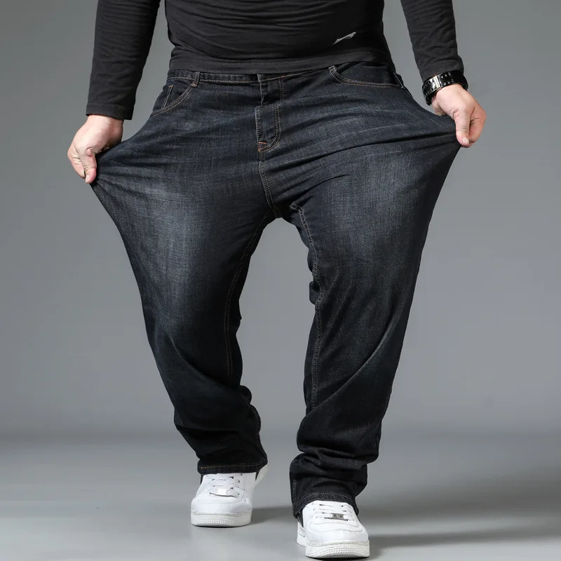 Black Gray Plus Size Jeans Oversized 140KG Work Casual Loose Dad Gift Fleece Denim Trousers Straight Stretched High Waist Pants
Black Gray Plus Size Jeans Oversized 140KG Work Casual Loose Dad Gift Fleece Denim Trousers Straight Stretched High Waist Pants