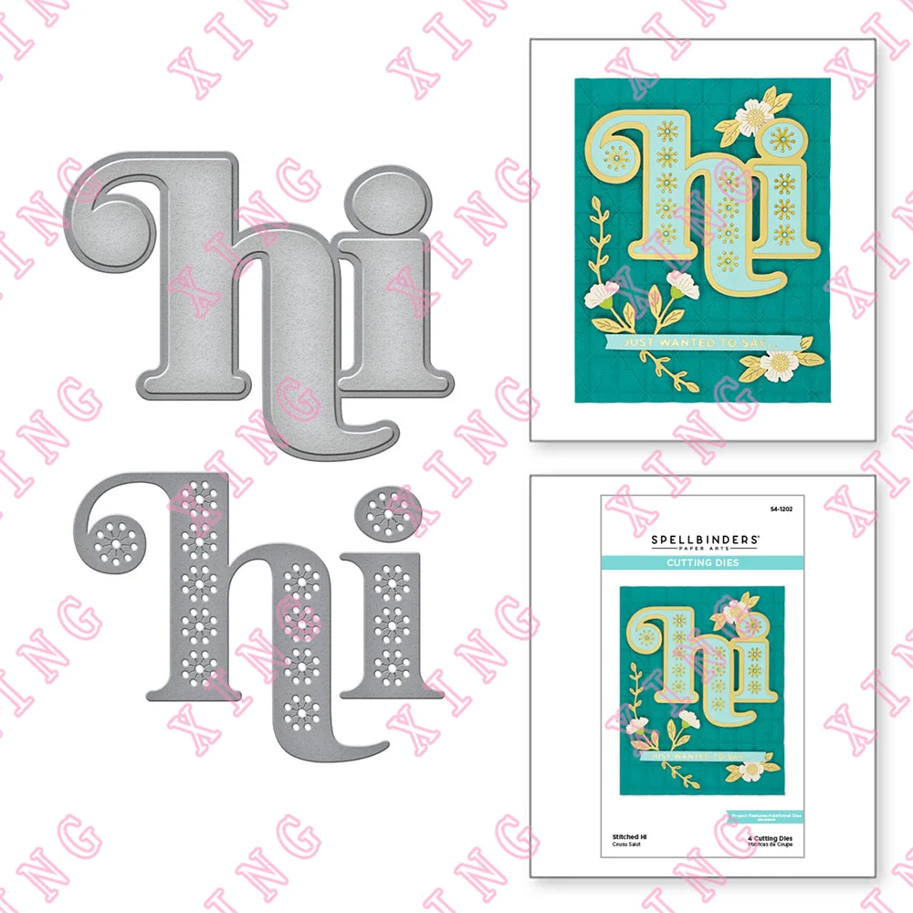 2022 Stitched Hi Etched Metal Cutting Dies Scrapbook Decorate Embossing Template Diy Greeting Card Handmade Craft Reusable Molds
2022 Stitched Hi Etched Metal Cutting Dies Scrapbook Decorate Embossing Template Diy Greeting Card Handmade Craft Reusable Molds
