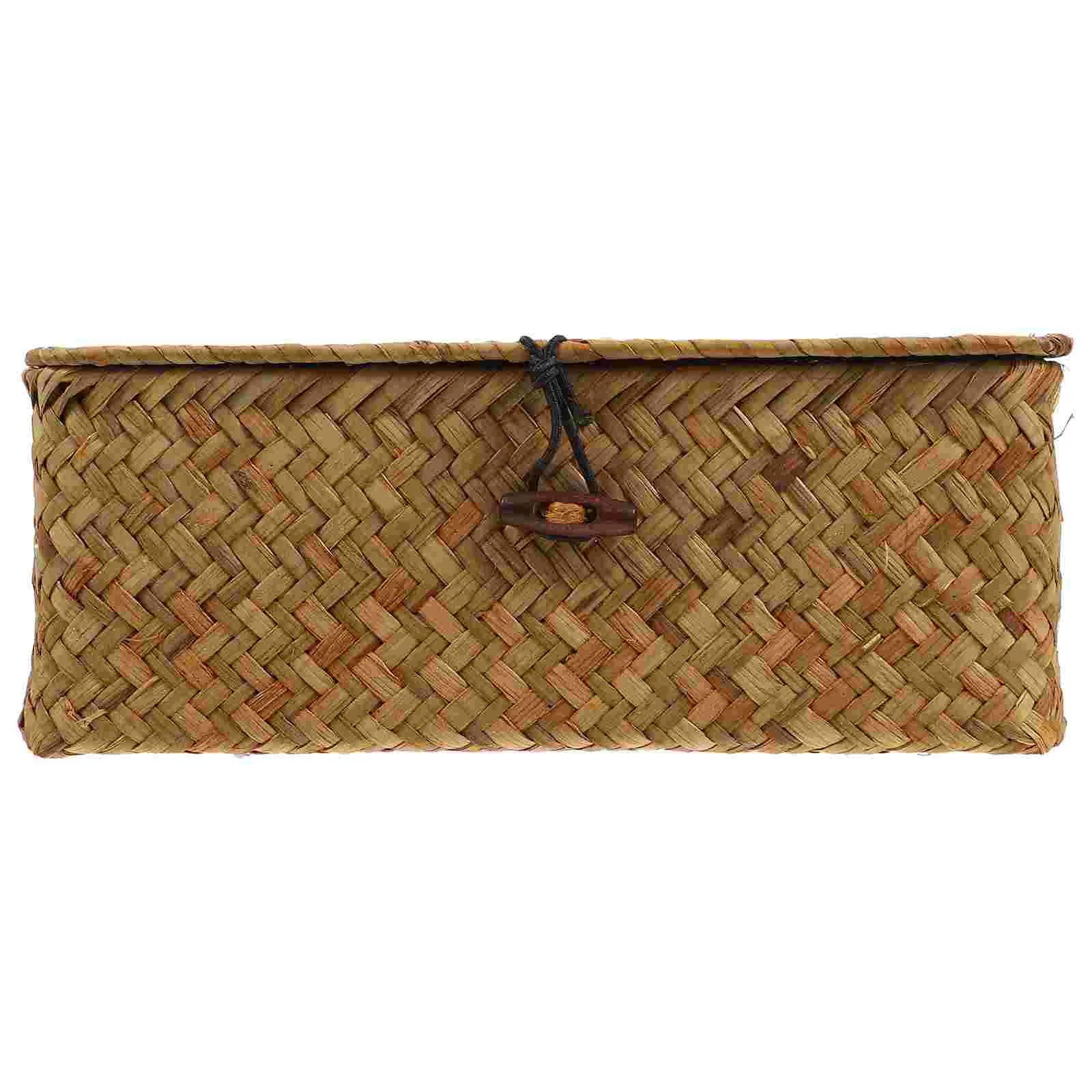 Basket Storage Woven Wicker Handwoven Seagrass Rattan Container Large Picnic Box Baskets Laundry Bin Lids Bins Organizer
Basket Storage Woven Wicker Handwoven Seagrass Rattan Container Large Picnic Box Baskets Laundry Bin Lids Bins Organizer