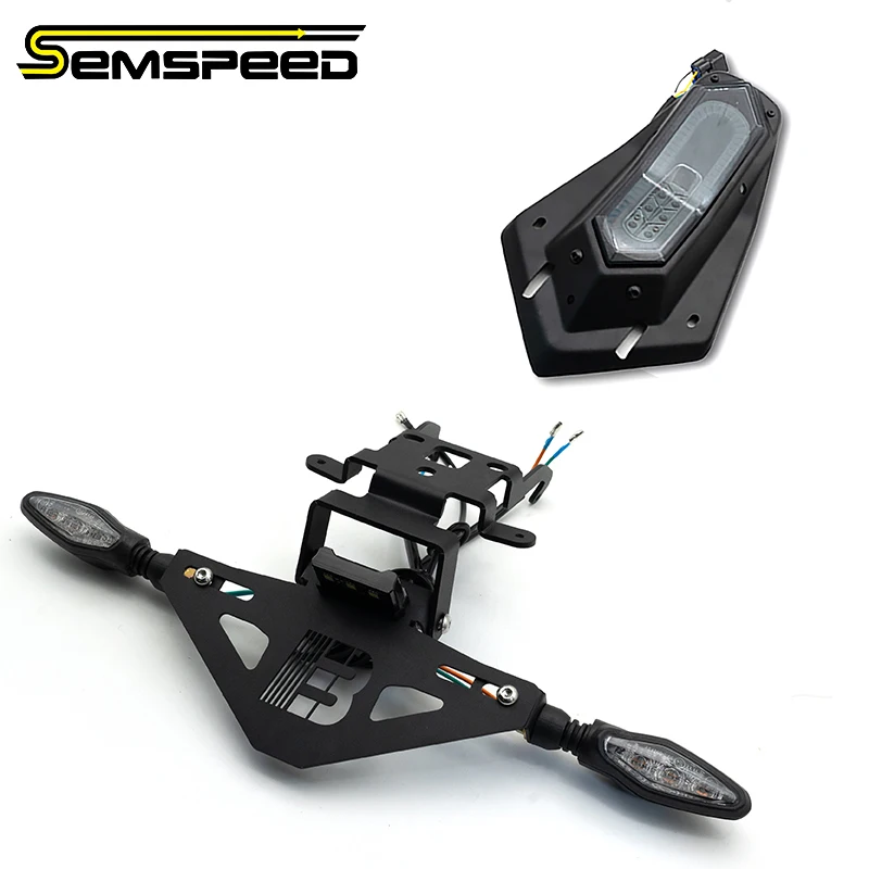 SEMSPEED задний кронштейн номерного знака мотоцикла, аккуратный хвост для CFmoto 675SR 675SS 675NK, держатель номерного знака
SEMSPEED задний кронштейн номерного знака мотоцикла, аккуратный хвост для CFmoto 675SR 675SS 675NK, держатель номерного знака