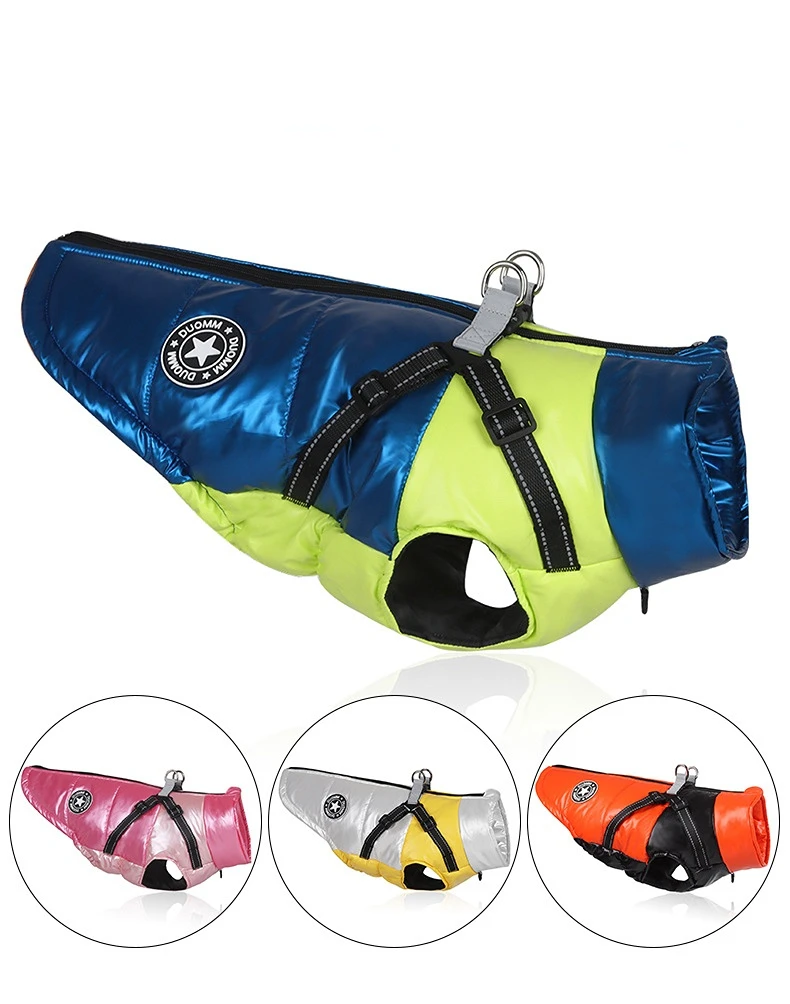 Autumn Winter Pet Dog Jacket Warm Waterproof Reflective Dog Vest Dog Coat French Bulldog Corgi Small Medium-sized Dog Clothes
Autumn Winter Pet Dog Jacket Warm Waterproof Reflective Dog Vest Dog Coat French Bulldog Corgi Small Medium-sized Dog Clothes