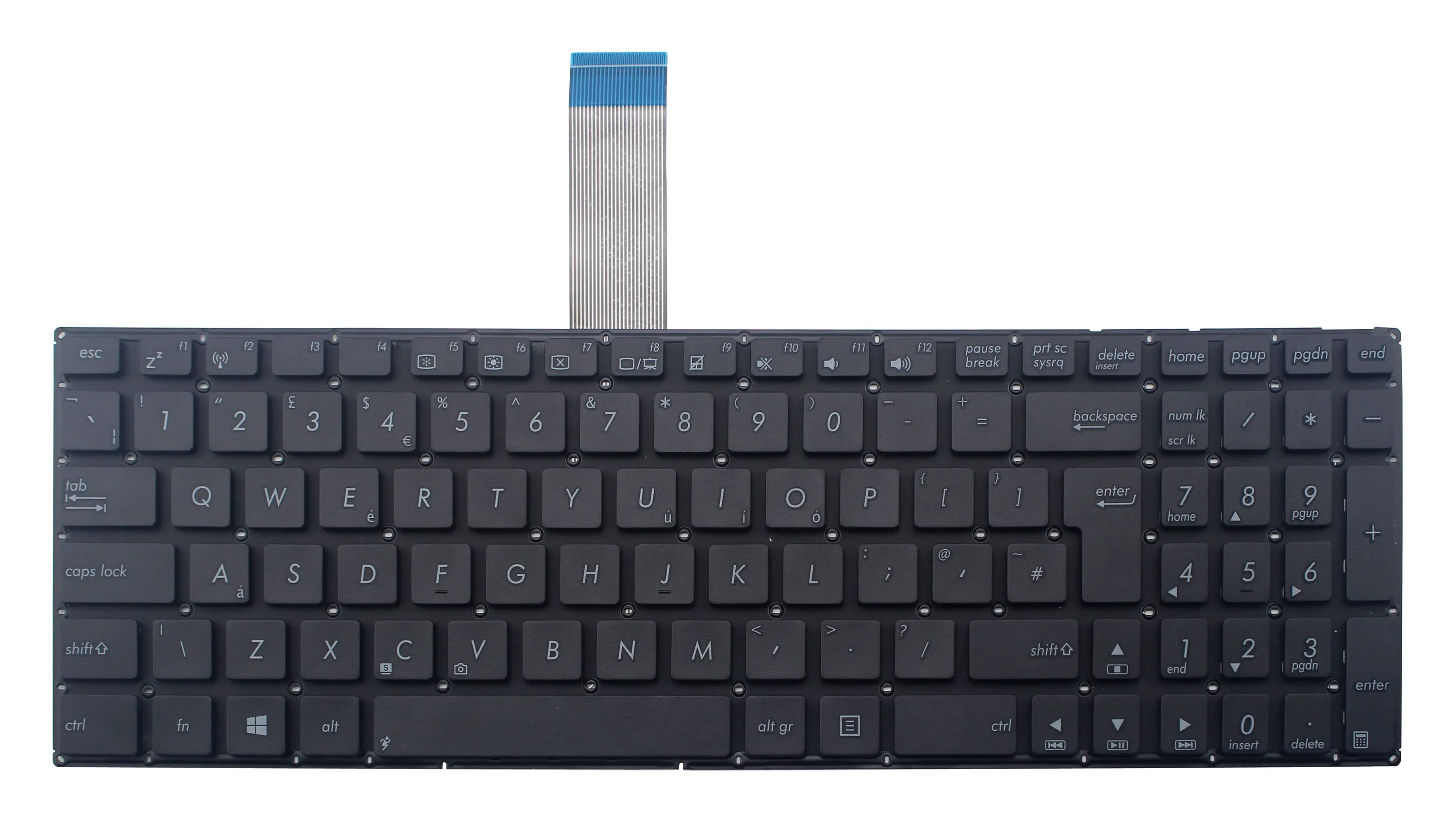 Новая Черная английская клавиатура LARHON для ASUS D552 D552WE E550 E550CA E550CC E550LD E550LDV E550LN F520 F520JD