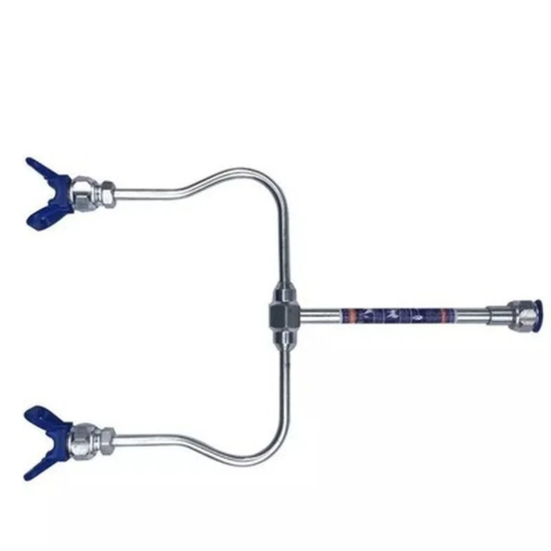 airless spray gun extension rod Double extension rod double nozzle paint sprayer accessories (with Spray gun and nozzle)
airless spray gun extension rod Double extension rod double nozzle paint sprayer accessories (with Spray gun and nozzle)